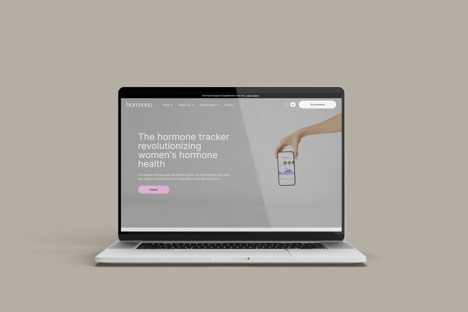 Hormona — Webbdesign, utveckling & webbshop